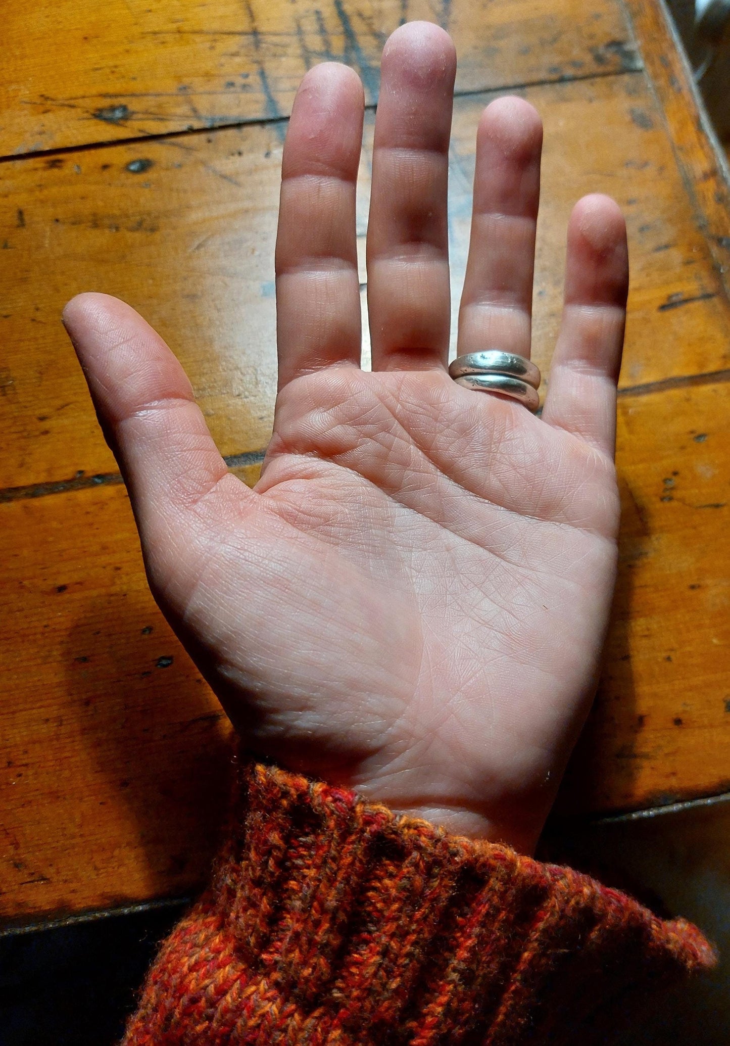 Sterling Silver Sand Casted Stacking Rings